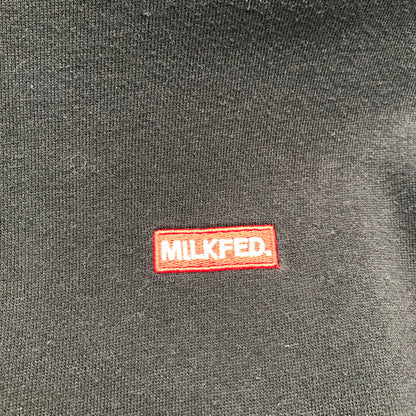 【中古品】【レディース】 MILKFED ミルクフェド パーカー ブラック SIZE:ONE 毛玉・ほつれ・毛の付着・汚れあり 168-260702-io-09-fuzh 万代Net店