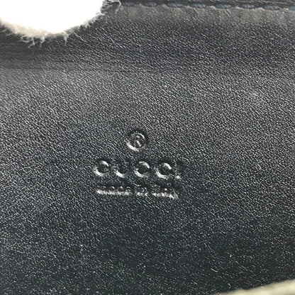 【中古品】【レディース】 GUCCI グッチ 235558 グッチ シマ ラウンドファスナー コインケース 小銭入れ ブランド 250110-mh-04-fuz カラー：ブラック 万代Net店