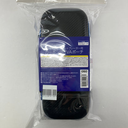 【中古美品】 未開封 ALLONE PS Portal リモート プレーヤー用 カーボン調 EVA ポーチ ブルー ゲーム 024-251011-mh-04-fuz 万代Net店
