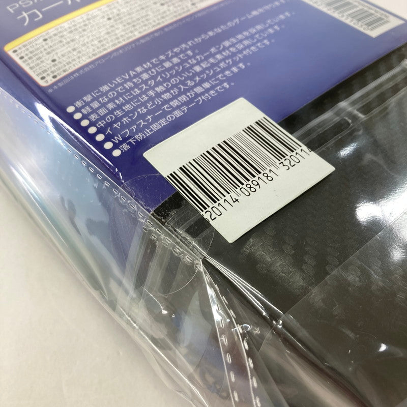 【中古美品】 未開封 ALLONE PS Portal リモート プレーヤー用 カーボン調 EVA ポーチ ブルー ゲーム 024-251011-mh-04-fuz 万代Net店