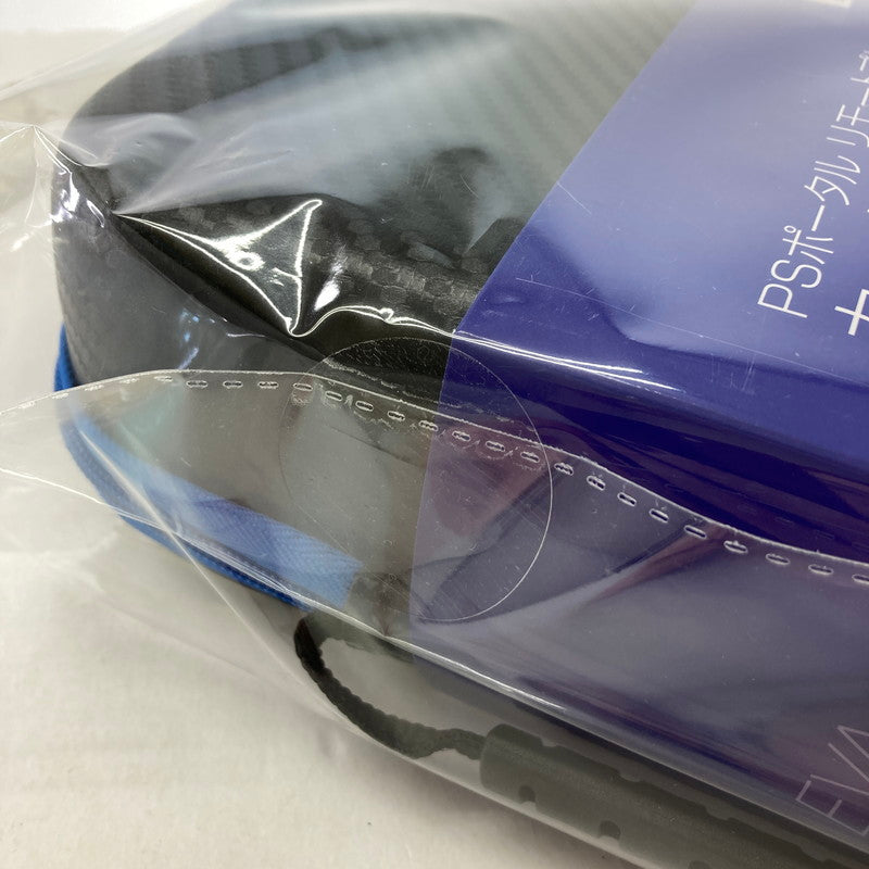 【中古美品】 未開封 ALLONE PS Portal リモート プレーヤー用 カーボン調 EVA ポーチ ブルー ゲーム 024-251011-mh-04-fuz 万代Net店