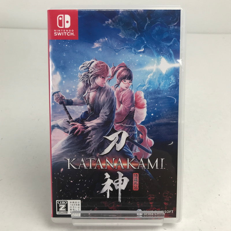 【中古品】 侍道外伝 KATANAKAMI(ACT) Nintendo Switch ニンテンドースイッチ ゲームソフト 表紙日焼け 動作確認済 [CERO区分_Z / 18歳以上対象] 260611-io-11-fuz 万代Net店