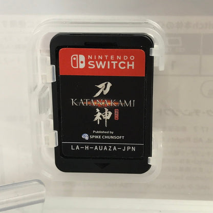 【中古品】 侍道外伝 KATANAKAMI(ACT) Nintendo Switch ニンテンドースイッチ ゲームソフト 表紙日焼け 動作確認済 [CERO区分_Z / 18歳以上対象] 260611-io-11-fuz 万代Net店