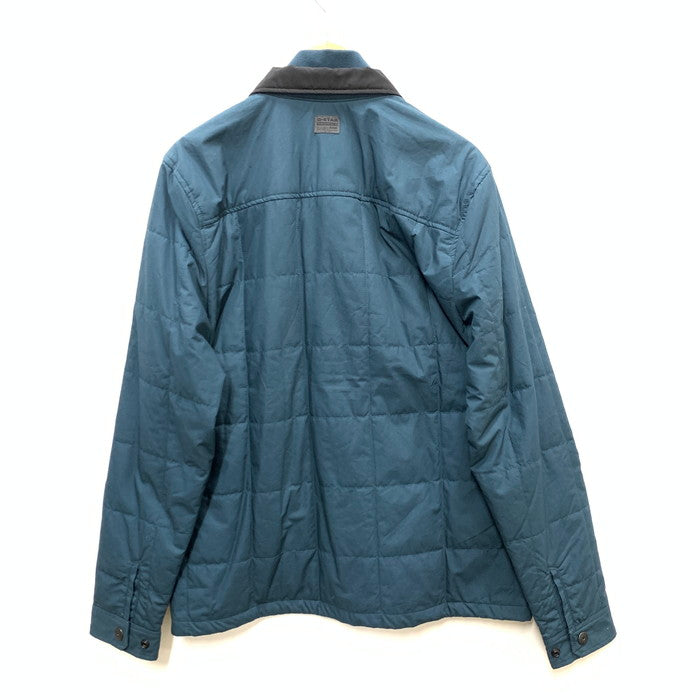 【中古品】【メンズ】 G-STAR RAW W襟 中綿ジャケット トップス アウター ブランド 古着 141-250125-gm-03-fuz サイズ：M カラー：ブルー 万代Net店