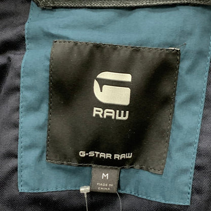 【中古品】【メンズ】 G-STAR RAW W襟 中綿ジャケット トップス アウター ブランド 古着 141-250125-gm-03-fuz サイズ：M カラー：ブルー 万代Net店