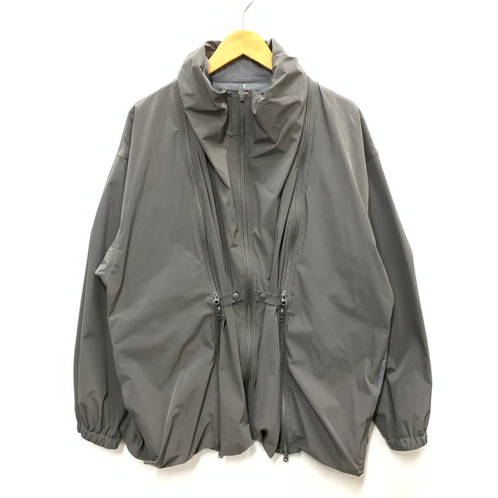 【中古品】【メンズ】 is-ness イズネス 1006JK04 24SS TECHNICAL VENTILATION JACKET ナイロンジャケット 古着 140-250113-gm-31-fuz サイズ：M カラー：グレー 万代Net店