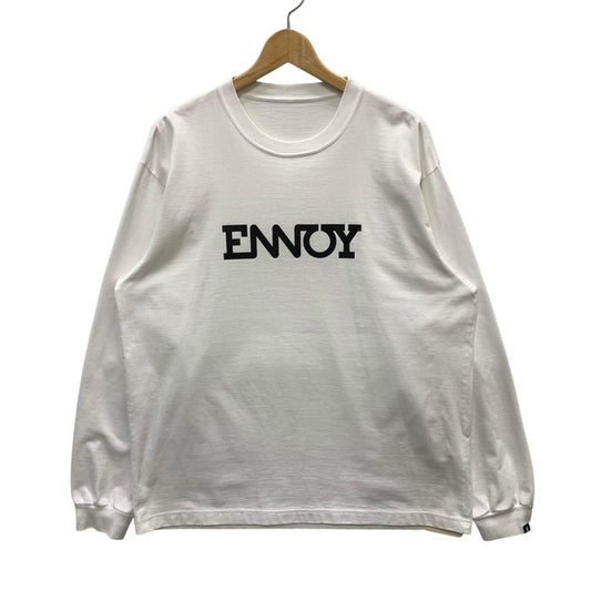 【中古品】【メンズ】 THE ENNOY PROFESSIONAL 21SS 長袖Tシャツ カットソー トップス ブランド 古着 140-250113-gm-33-fuz サイズ：M カラー：ホワイト 万代Net店