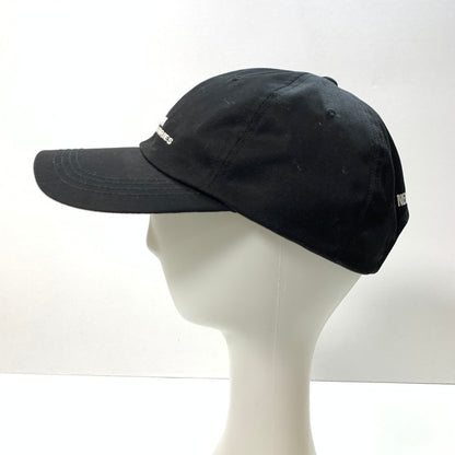 【中古品】【メンズ】 NEIGHBORHOOD ネイバーフッド FUTURE LOGO CAP キャップ ブランド 帽子 185-250118-gm-21-fuz サイズ：FREE カラー：ブラック 万代Net店