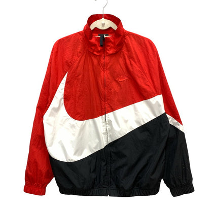 【中古品】【メンズ】 NIKE ナイキ AR3133-657 HBR STMT WOVEN JACKET ナイロンジャケット アウター ブランド 古着 148-250125-gm-21-fuz サイズ：M カラー：レッド 万代Net店