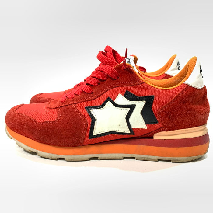 【中古品】【メンズ】 ATLANTIC STARS ANTARES シューズ 靴 スニーカー 162-250118-gm-23-fuz サイズ：41 カラー：レッド 万代Net店