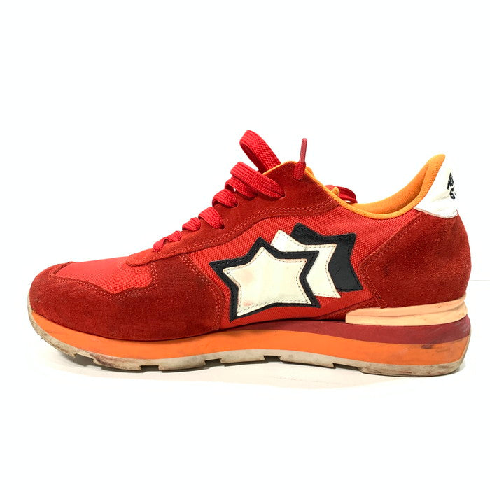 【中古品】【メンズ】 ATLANTIC STARS ANTARES シューズ 靴 スニーカー 162-250118-gm-23-fuz サイズ：41 カラー：レッド 万代Net店