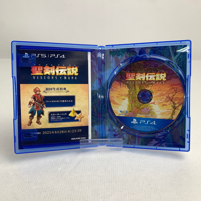 【中古美品】 PlayStation4 PS4 プレイステーション4 プレステ4 ソフト 聖剣伝説 VISIONS of MANA [CERO区分_B / 12歳以上対象] 027-260802-mh-11-fuz 万代Net店
