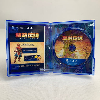 【中古美品】 PlayStation4 PS4 プレイステーション4 プレステ4 ソフト 聖剣伝説 VISIONS of MANA [CERO区分_B / 12歳以上対象] 027-260802-mh-11-fuz 万代Net店