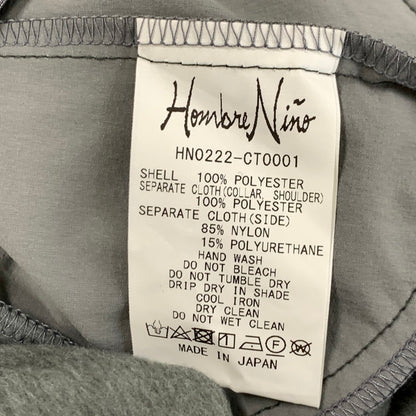 【中古品】【メンズ】 Hombre Nino オンブレニーニョ POLARTEC ZIP JACKET フリースジャケット ブランド 古着 140-250120-gm-15-fuz サイズ：不明 カラー：グレー 万代Net店