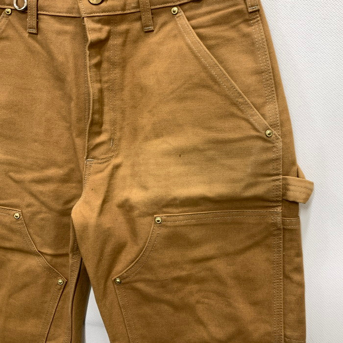 【中古品】【メンズ】 Carhartt カーハート ダブルニーペインターパンツ ボトムス ブランド 古着 156-250118-gm-35-fuz サイズ：29×32 カラー：ブラウン 万代Net店