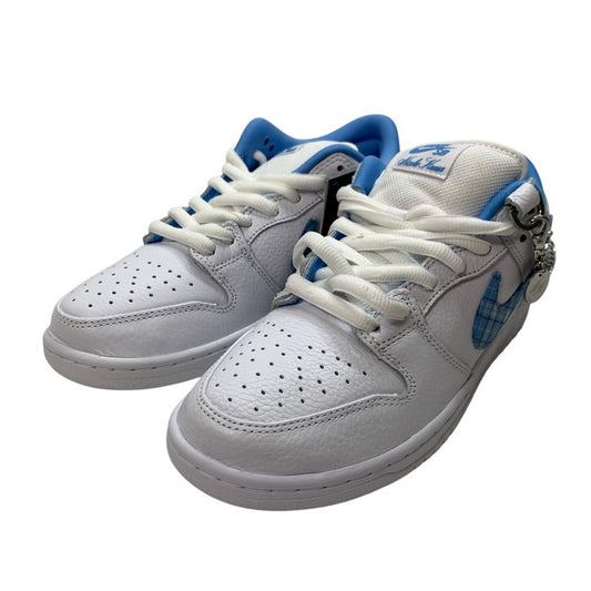 【中古美品】【メンズ】 NIKE SB ナイキエスビー NICOLE HAUSE FZ8802-100 DUNK LOW PRO ダンク ロー スニーカー 160-250216-gm-14-fuz サイズ：27.5cm カラー：ホワイト ブルー 万代Net店