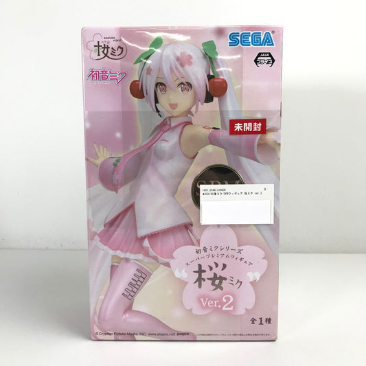 【中古美品】 未開封 初音ミク SPMフィギュア 桜ミク ver.2 おもちゃ 054-250412-mh-09-fuz 万代Net店