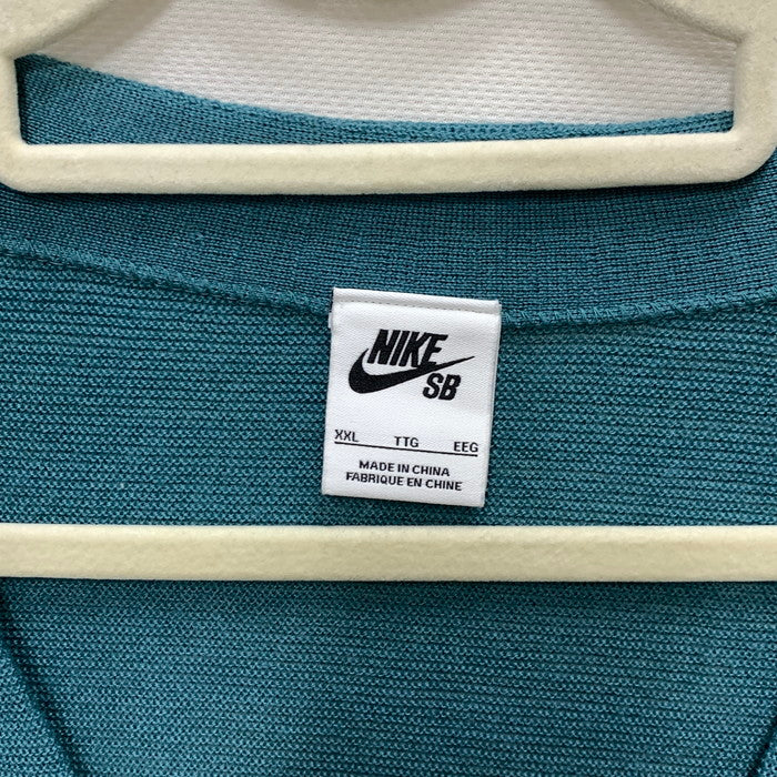 【中古品】【メンズ】 NIKE SB ナイキエスビー ニットカーディガン トップス ブランド 古着 148-250216-gm-08-fuz サイズ：XXL カラー：ブルー 万代Net店