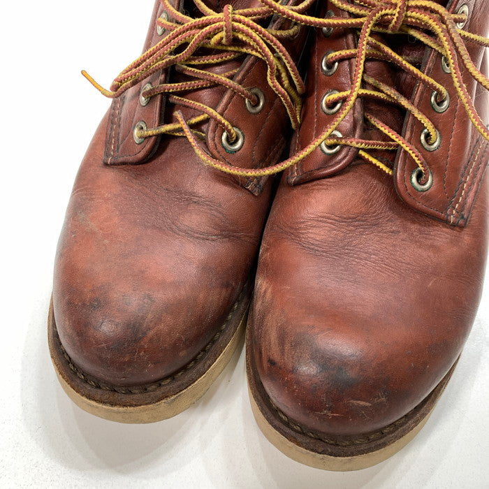 【中古品】【メンズ】 RED WING レッドウィング 9105 アイリッシュセッター ブーツ シューズ 靴 164-250301-gm-07-fuz サイズ：25.5cm カラー：ブラウン 万代Net店