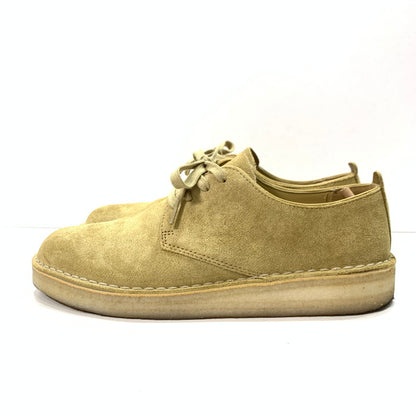 【中古品】【メンズ】 Clarks クラークス COAL LONDON スエードシューズ 靴 ブーツ 164-250209-gm-36-fuz サイズ：42 カラー：ベージュ 万代Net店