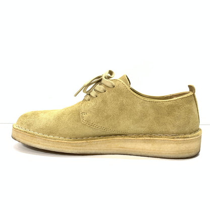 【中古品】【メンズ】 Clarks クラークス COAL LONDON スエードシューズ 靴 ブーツ 164-250209-gm-36-fuz サイズ：42 カラー：ベージュ 万代Net店