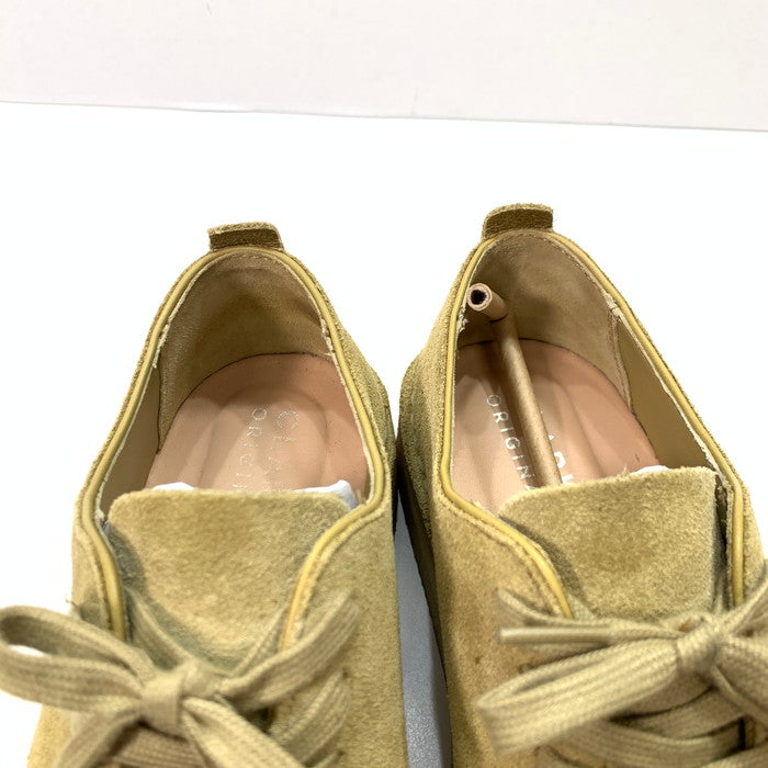 【中古品】【メンズ】 Clarks クラークス COAL LONDON スエードシューズ 靴 ブーツ 164-250209-gm-36-fuz サイズ：42 カラー：ベージュ 万代Net店
