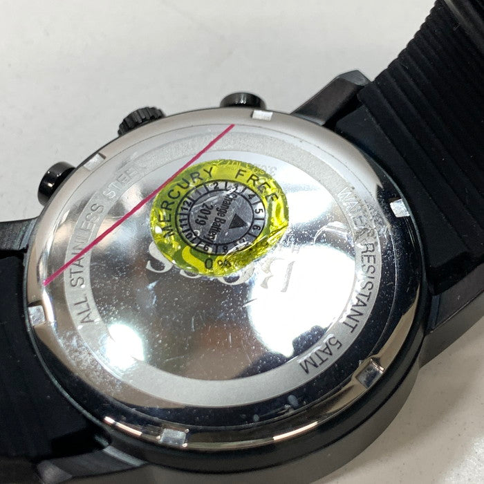 【中古品】【メンズ】 HUGO BOSS ヒューゴボス クォーツクロノグラフ腕時計 197-250119-gm-19-fuz カラー：ブラック 万代Net店