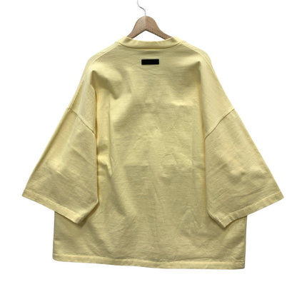 【中古品】【メンズ】 FOG ESSENTIALS Vネック オーバーサイズ半袖Tシャツ カットソー トップス ブランド 古着 142-250209-gm-27-fuz サイズ：L カラー：イエロー 万代Net店