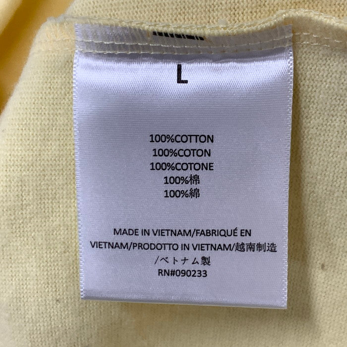 【中古品】【メンズ】 FOG ESSENTIALS Vネック オーバーサイズ半袖Tシャツ カットソー トップス ブランド 古着 142-250209-gm-27-fuz サイズ：L カラー：イエロー 万代Net店