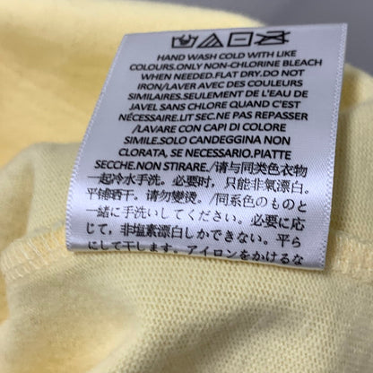 【中古品】【メンズ】 FOG ESSENTIALS Vネック オーバーサイズ半袖Tシャツ カットソー トップス ブランド 古着 142-250209-gm-27-fuz サイズ：L カラー：イエロー 万代Net店