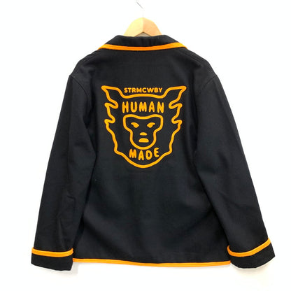 【中古品】【メンズ】 HUMAN MADE ヒューマンメード REUNION JACKET 再構築ジャケット テーラード アウター 古着 142-250120-gm-19-fuz サイズ：XL カラー：ブラック 万代Net店