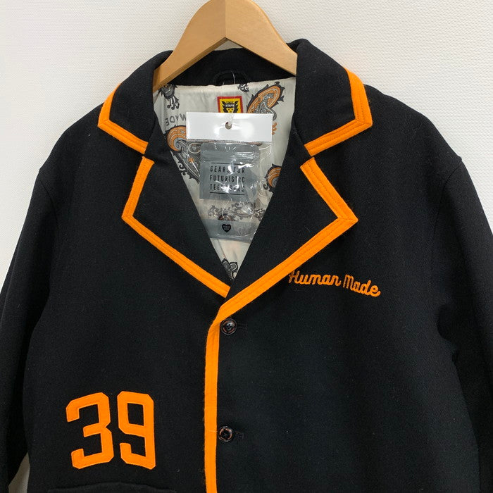 【中古品】【メンズ】 HUMAN MADE ヒューマンメード REUNION JACKET 再構築ジャケット テーラード アウター 古着 142-250120-gm-19-fuz サイズ：XL カラー：ブラック 万代Net店