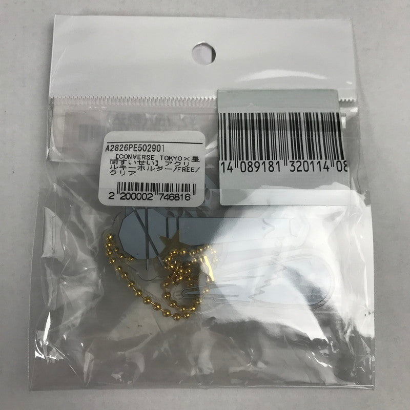 【中古美品】 CONVERSE TOKYO × 星街すいせい　アクリルキーホルダー グッズ 053-260413-io-14-fuzh 万代Net店