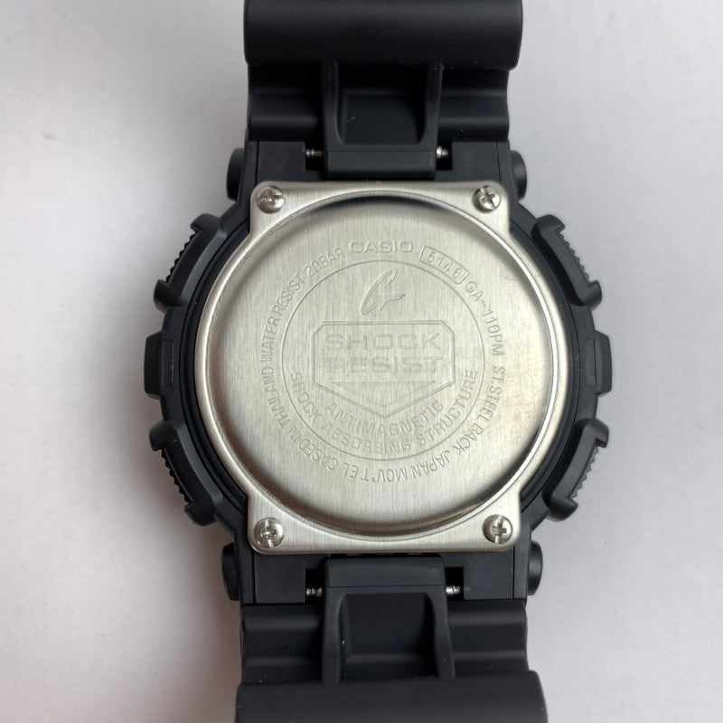 【中古美品】【メンズ】  G-SHOCK GA-110PM 時計 ジーショック 196-250130-st-02-fuz カラー：ブラック・パープル 万代Net店