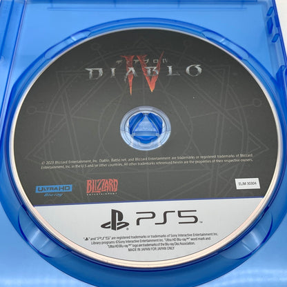 【中古美品】 Diablo 4（ディアブロ 4）-PS5ソフト [CERO区分_D / 17歳以上対象] 026-260602-ky-18-fuz 万代Net店