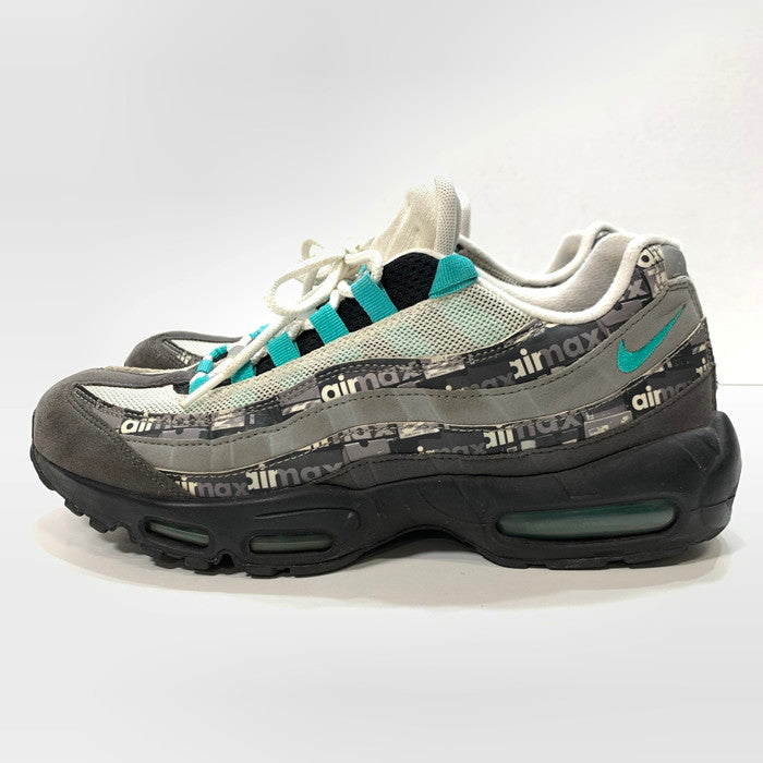 【中古品】【メンズ】 NIKE ナイキ ATMOS AQ0925-001 AIR MAX 95 "WE LOVE NIKE" エアマックス 95 スニーカー 160-250216-gm-16-fuz サイズ：27.5.cm カラー：グレー 万代Net店