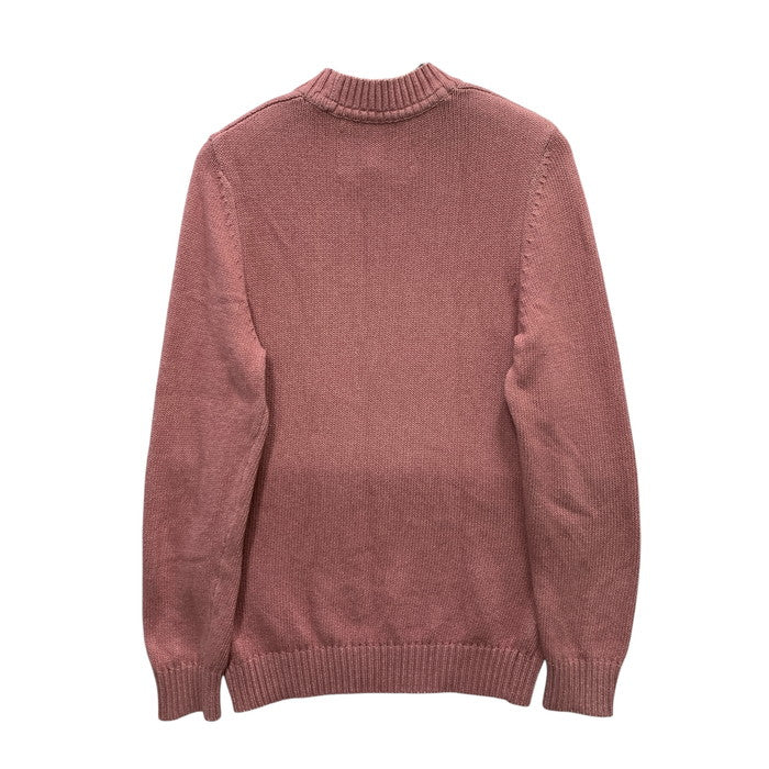 【中古品】【メンズ】 Barbour バーブァー ニットセーター トップス ブランド 古着 オーバーサイズ 141-250201-gm-39-fuz サイズ：M カラー：ピンク 万代Net店
