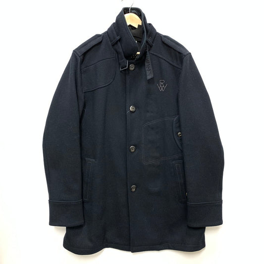 【中古品】【メンズ】 G-STAR RAW WOOL COAT ウールコート ジャケット ブランド 古着 141-250224-gm-33-fuz サイズ：XL カラー：ブラック 万代Net店