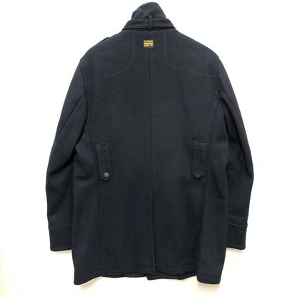 【中古品】【メンズ】 G-STAR RAW WOOL COAT ウールコート ジャケット ブランド 古着 141-250224-gm-33-fuz サイズ：XL カラー：ブラック 万代Net店