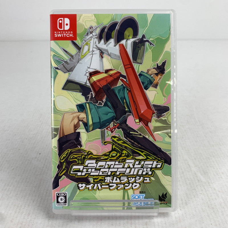 【中古品】 Bomb Rush Cyberfunk ボムラッシュ サイバーファンク Nintendo Switch ニンテンドースイッチ ゲームソフト [CERO区分_C/ 15歳以上対象] 029-260830-io-27-fuz 万代Net店