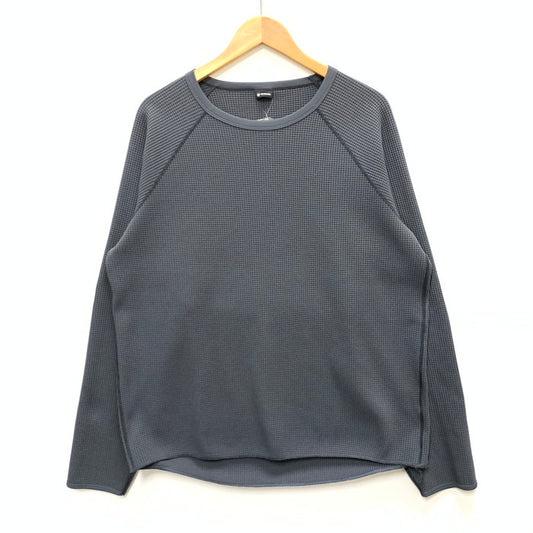 【中古品】【メンズ】 GOLDWIN THERMAL LL TEE サーマル長袖Tシャツ カットソー トップス ブランド 古着 144-250127-gm-16-fuz サイズ：XL カラー：チャコールグレー 万代Net店