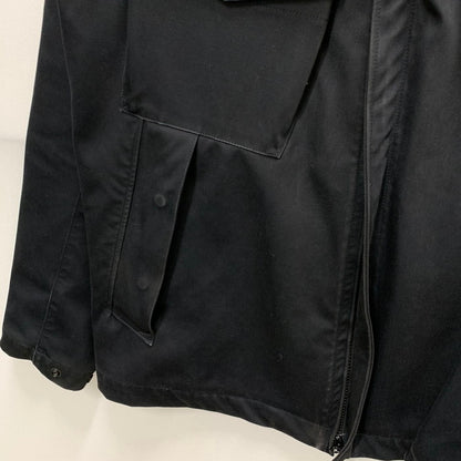 【中古品】【メンズ】 STONE ISLAND ストーンアイランド GHOST RASO GOMMATO 2 POCKET JACKET ジャケット アウター 古着  141-250127-gm-24-fuz サイズ：S カラー：ブラック 万代Net店