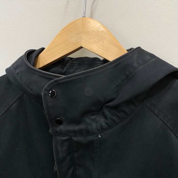 【中古品】【メンズ】 STONE ISLAND ストーンアイランド GHOST RASO GOMMATO 2 POCKET JACKET ジャケット アウター 古着  141-250127-gm-24-fuz サイズ：S カラー：ブラック 万代Net店