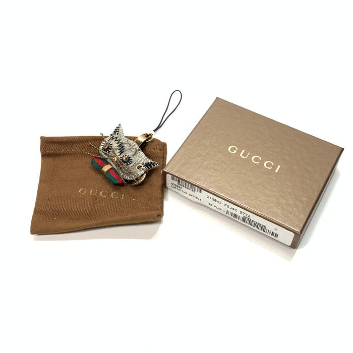 【中古品】【レディース】 GUCCI グッチ GGプラス クリスティーナ チャーム キーホルダー 182-250127-gm-36-fuz 万代Net店