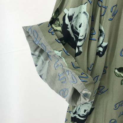 【中古品】WACKO MARIA ワコマリア 21SS HAWAIIAN SHIRT ハワイアン シャツ 半袖 Tシャツ トップス ブランド 古着 140-250129-mh-01-fuz サイズ：XL カラー：カーキ 万代Net店