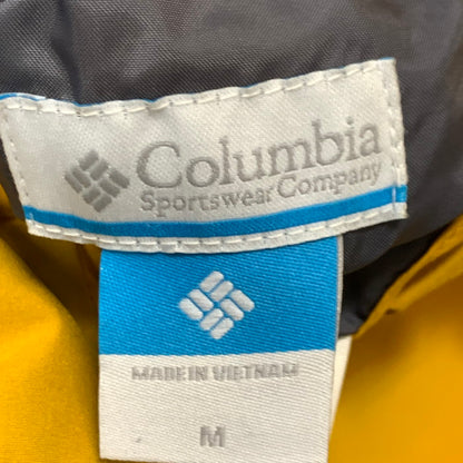 【中古品】【メンズ】 Columbia コロンビア リバーシブルボアジャケット アウター ブランド 古着 144-250209-gm-34-fuz サイズ：M カラー：イエロー ネイビー 万代Net店