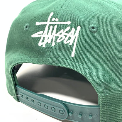 【中古品】【メンズ】 STUSSY ステューシー VINTAGE S LOW PRO CAP ロゴキャップ 帽子 185-250202-gm-36-fuz サイズ：FREE カラー：グリーン 万代Net店