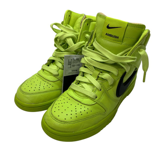 【中古品】【レディース】 NIKE ナイキ AMBUSH CU7544-300 DUNK HIGH "FLASH LIME" ダンク ハイ スニーカー 160-250216-gm-17-fuz サイズ：23.5cm カラー：ライムグリーン 万代Net店