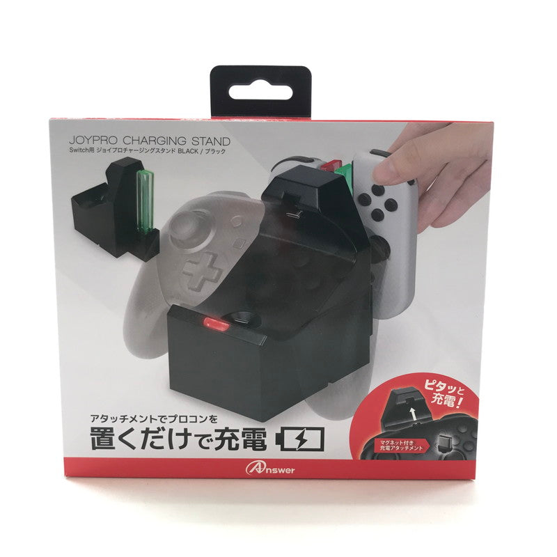【中古美品】 未使用 Nintendo Switch ニンテンドー スイッチ Switch用 スイッチ用 ジョイプロチャージングスタンド プロコン 置くだけ充電 充電器 ゲーム 024-250728-mh-12-fuz 万代Net店