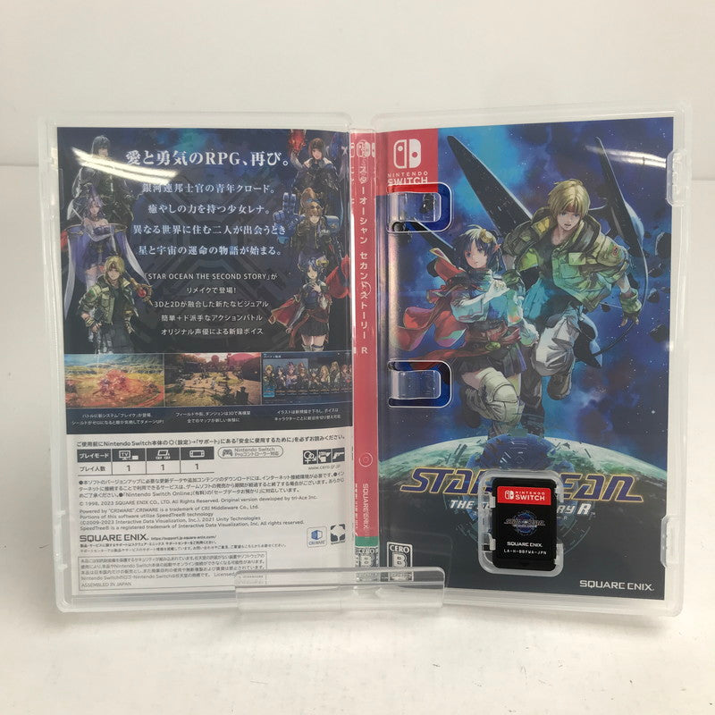 【中古美品】 STAR OCEAN スターオーシャン THE SECOND STORY R Nintendo Switch ニンテンドースイッチ ゲームソフト 動作確認済 [CERO区分_B / 12歳以上対象] 260611-io-19-fuz 万代Net店